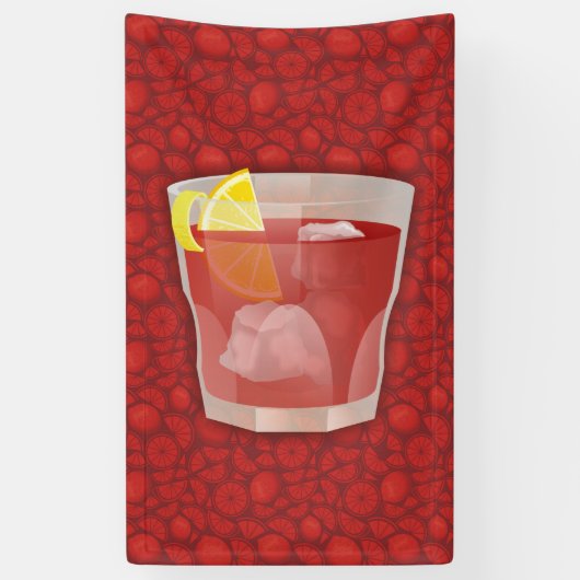 Americano-Cocktail Banner (Vertikal)