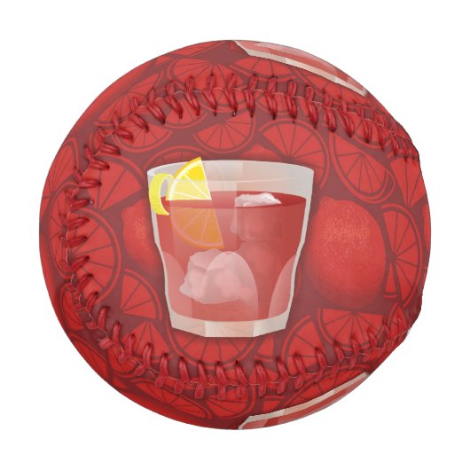Americano-Cocktail Baseball (Vorderseite Links)