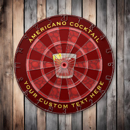 Americano Cocktail Dartscheibe