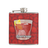 Americano Cocktail Flachmann (Vorderseite)