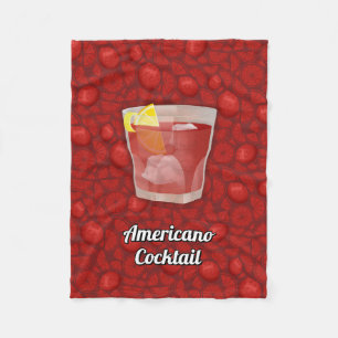 Americano-Cocktail Fleecedecke