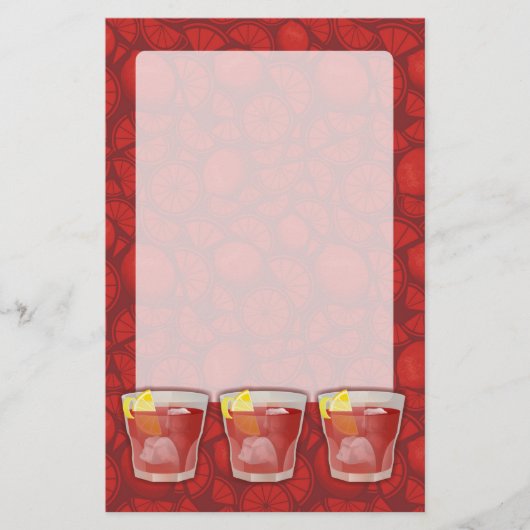 Americano-Cocktail Flyer (Vorne)