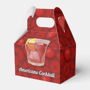 Americano-Cocktail Geschenkschachtel
