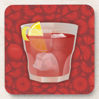 Americano-Cocktail Getränkeuntersetzer