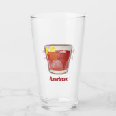Americano Cocktail Glass Glas (Vorderseite)