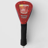 Americano Cocktail Golf Headcover (Vorderseite)