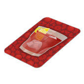 Americano-Cocktail Magnet (Linke Seite)