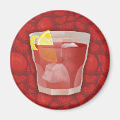 Americano-Cocktail Magnet (Vorne)