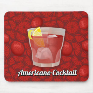 Americano-Cocktail Mousepad