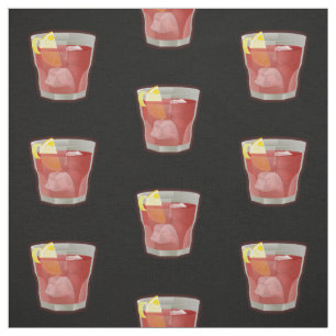 Americano Cocktail Muster Stoff