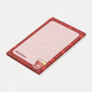 Americano Cocktail Post-it Klebezettel