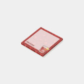 Americano Cocktail Post-it Klebezettel (angewinkelt)