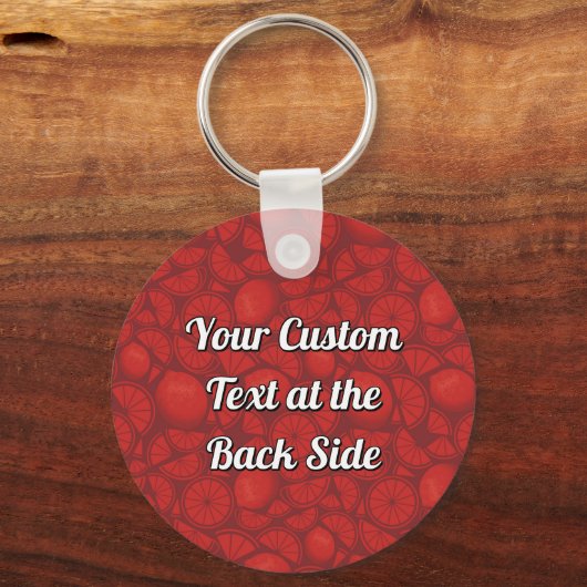 Americano Cocktail Schlüsselanhänger (Rückseite)