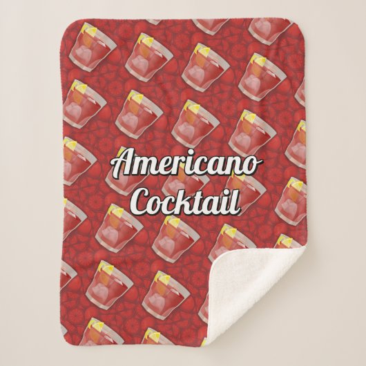 Americano Cocktail Sherpadecke (Vorderseite)