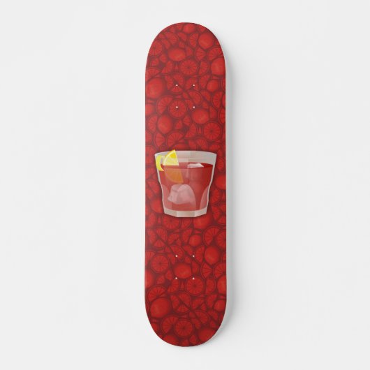 Americano-Cocktail Skateboard (Vorne)