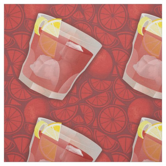 Americano-Cocktail Stoff (Muster)