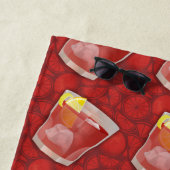 Americano Cocktail Strandtuch (Beispiel)