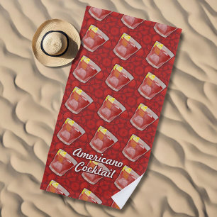 Americano Cocktail Strandtuch