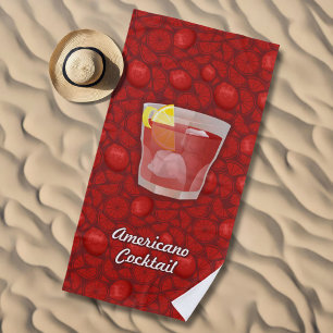Americano Cocktail Strandtuch