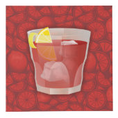 Americano-Cocktail Würfel (Vorderseite)