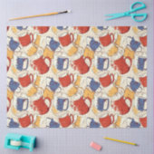 Americano Coffee No. 4 ephemera Collage Muster Seidenpapier (Basteln)