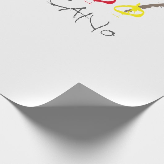 Americano Geschenkpapier (Ecke)