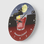 Americano Große Wanduhr (Winkel)