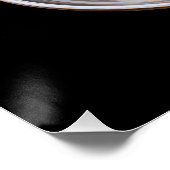 Americano Kaffee Kunst Poster (Ecke)