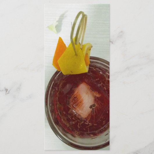 Americano Menükarte (Vorderseite)