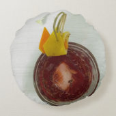 Americano Rundes Kissen (Rückseite)