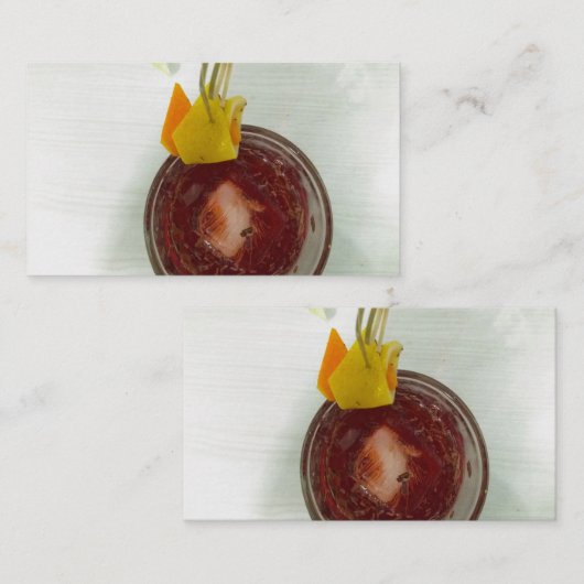 Americano Visitenkarte (Vorne/Hinten)