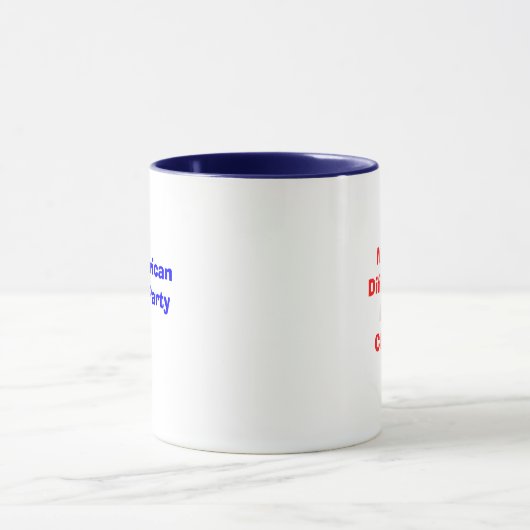 AmericanPatriot Party Tasse #1 (Zentrum)
