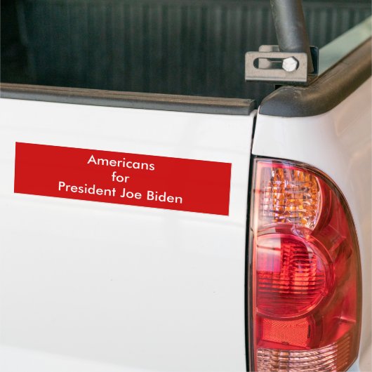 AmericansforPresident Joe Biden Autoaufkleber (Auf Lkw)