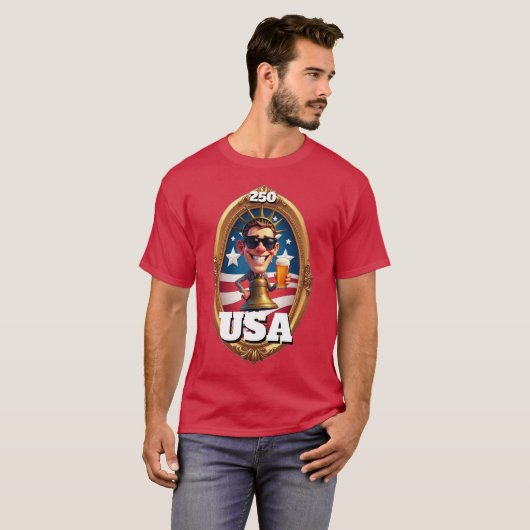 America's 250th Anniversary 4th of July 2026 T-Shirt (Vorne ganz)
