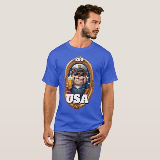 America's 250th Anniversary 4th of July 2026 T-Shirt (Vorne ganz)