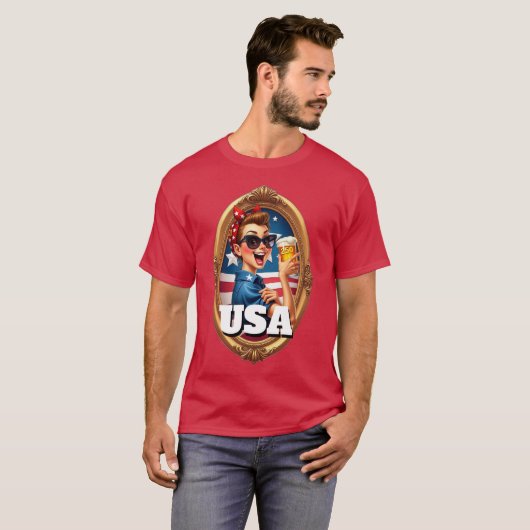 America's 250th Anniversary 4th of July 2026 T-Shirt (Vorne ganz)