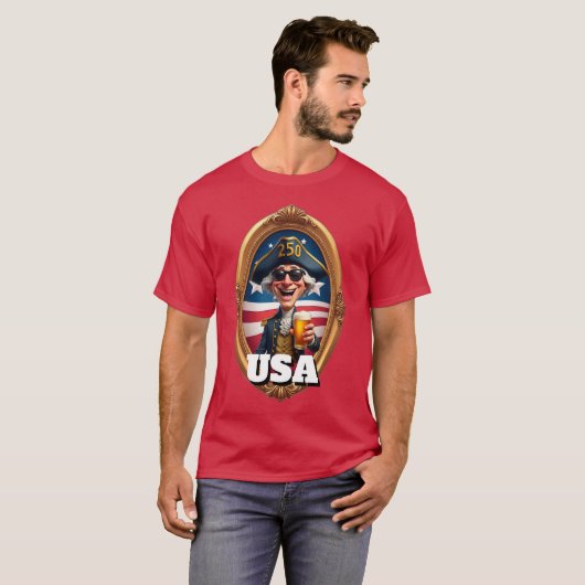 America's 250th Anniversary 4th of July  T-Shirt (Vorne ganz)