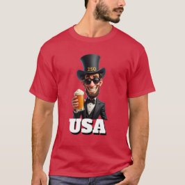 America's 250th Anniversary Celebration George  T-Shirt