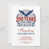 America's 250th Anniversary Event Einladung (Vorderseite)