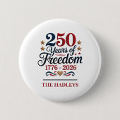 America's 250th Anniversary Name Button (Vorderseite)