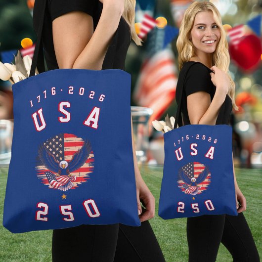 America's 250th Anniversary USA 250 1776 2026 Tasche