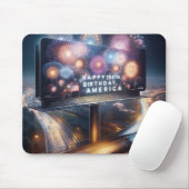 America's 250th Birthday Billboard Mousepad (Mit Mouse)