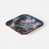 America's 250th Birthday Billboard Pappteller (Gewinkelt)