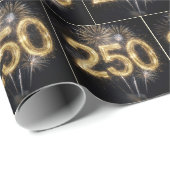 America's 250th Birthday Fireworks Geschenkpapier (Rolleneckpunkt)