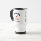 America's 250th Birthday Travel Mug Reisebecher (Vorderseite Links)