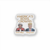 America's Crowns And Don Graphic Aufkleber (Vorderseite)