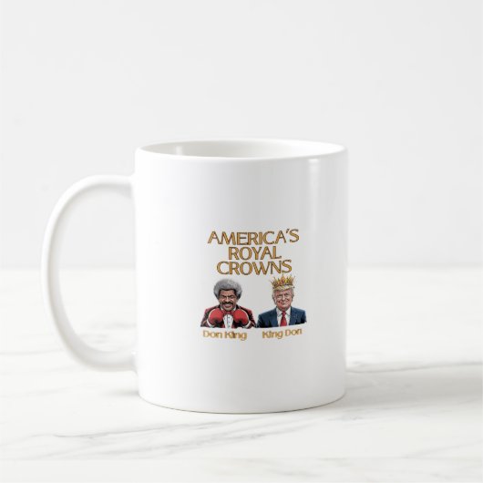 America's Crowns And Don Graphic Kaffeetasse (Links)