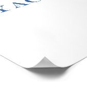 americas cup yacht 'endeavor', tony fernandes poster (Ecke)