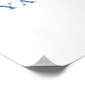 americas cup yacht 'Kleeblatt', tony fernandes Poster (Ecke)