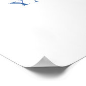 americas cup yacht 'rainbow', tony fernandes poster (Ecke)